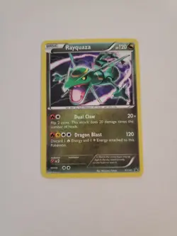 Rayquaza XY141 XY Black Star Promo Cosmos Holo Pokemon Card (LP) - Image 1
