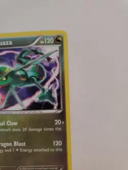 Rayquaza XY141 XY Black Star Promo Cosmos Holo Pokemon Card (LP) - Image 3