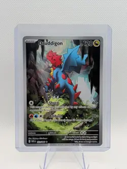 Pokemon White Flare Druddigon 151/086 Illustration Rare - Image 1