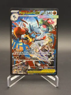Pokemon TCG Mega Lucario EX Sir 179/132 Mega Evolution English - Image 1