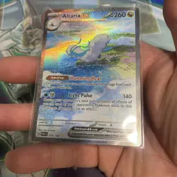 Pokemon TCG Altaria EX Holo Card Sv04: Paradox Rift 253/182 NM - Image 5
