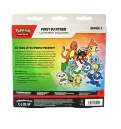 Pokemon First Partner Illustration Collection Series 1 Box Promo Booster English - Image 2