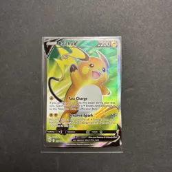 Raichu V 158/172 (Full Art) Ultra Rare - 2022 Pokemon SWSH09: Brilliant Stars NM - Image 1