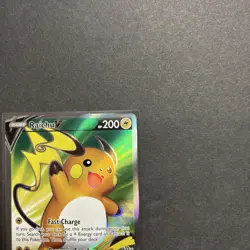Raichu V 158/172 (Full Art) Ultra Rare - 2022 Pokemon SWSH09: Brilliant Stars NM - Image 2