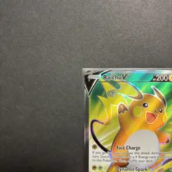 Raichu V 158/172 (Full Art) Ultra Rare - 2022 Pokemon SWSH09: Brilliant Stars NM - Image 3