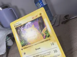 Pokemon First 1st Edition Pikachu 58/102 Red Cheeks Base Set Shadowless 1999 - Image 2