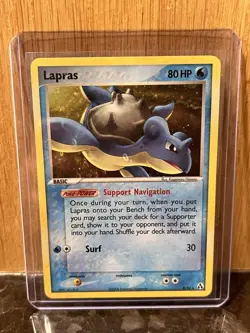 Pokemon Lapras 8/92 EX Legend Maker Holo Rare - Image 1