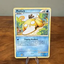 Pokemon TCG Psyduck Triumphant 74/102 Regular LP. - Image 1