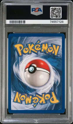 1999 POKEMON BASE SET UNLIMITED #59 POLIWAG PSA 7 - Image 2