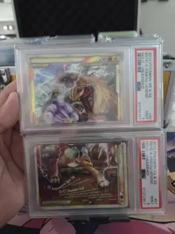 Pokemon 2010 HG & SS Entei And Raikou Legend #90 #91 PSA 9 Set - Image 1