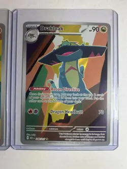 Pokemon Dreepy 247/217 & Drakloak 248/217 ASC Holo Lot TCG English- Near Mint - Image 3
