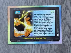 Ep5 Showdown In Pewter City Pokemon Topps Foil - Image 2