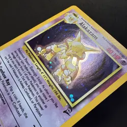 Alakazam - 1/130 - Pokemon Base Set 2 Holo Rare - Image 3