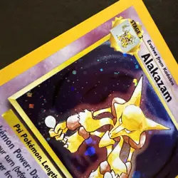 Alakazam - 1/130 - Pokemon Base Set 2 Holo Rare - Image 4