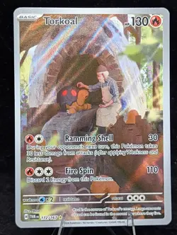 🔥 Pokemon TCG - TORKOAL 172/167 ILLUSTRATION RARE | Twilight Masquerade | AR - Image 1