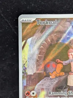 🔥 Pokemon TCG - TORKOAL 172/167 ILLUSTRATION RARE | Twilight Masquerade | AR - Image 2