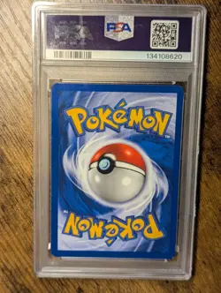 Pokemon 2001 🐣 Togepi 04/18 Southern Islands Reverse Holo 🏝 PSA 8 W Swirl 🍥 - Image 3