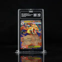 2026 Pokemon - Mega Charizard Y ex 022 Ascended Heroes Double Rare - TAG 10 - Image 1