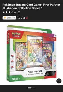 Pokemon First Partner Illustration Collection Series 1 Promo LOT OF 4 - PREORDER - Image 2