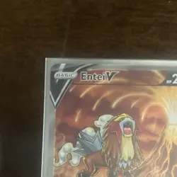 Pokemon Entei V Ultra Rare Full Art Holo GG36/GG70 Crown Zenith Galarian Gallery - Image 5