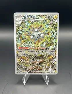 Pokemon SV Black Star Promos - Magneton SVP 159 Illustration Rare NM - Image 1