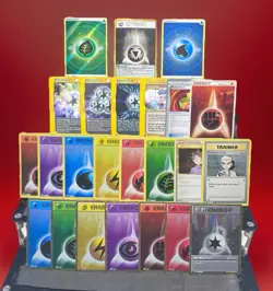 ⚡Massive Energy/Trainer Pokemon Lot! Classic Collection| WOTC| Old Back| Holos - Image 1