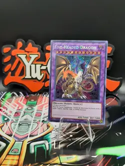 Yu-Gi-Oh! Five-Headed Dragon BLHR-EN000 Secret Rare 1st Ed NM - Image 1