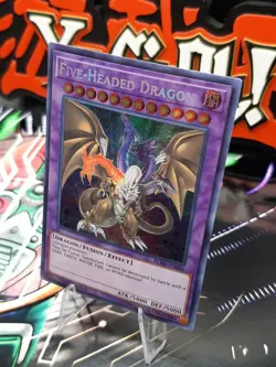 Yu-Gi-Oh! Five-Headed Dragon BLHR-EN000 Secret Rare 1st Ed NM - Image 2