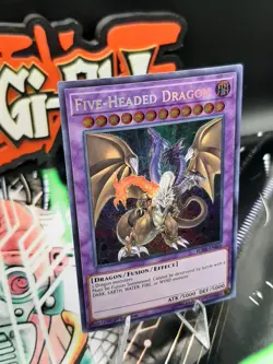 Yu-Gi-Oh! Five-Headed Dragon BLHR-EN000 Secret Rare 1st Ed NM - Image 3