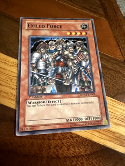 Exiled Force SDWS-EN008 1st Edition Common LP + BONUS - Image 1