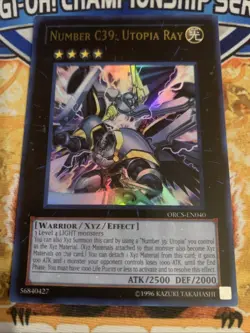 Yugioh Number C39: Utopia Ray ORCS-EN040 NM - Image 1