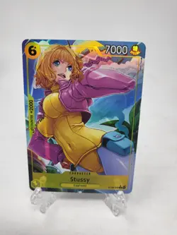 One Piece ST29 Starter Deck 29: Egghead Stussy ST29-006 Full Art Parallel Foil - Image 1