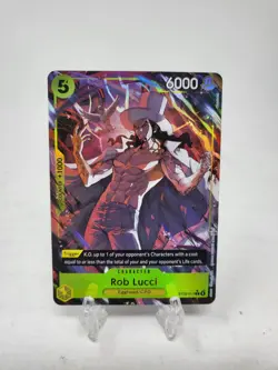 One Piece TCG Rob Lucci ST29-013 Full Art Starter Deck 29 Egghead - Image 1