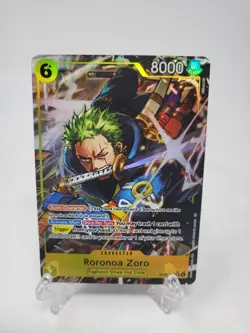 Roronoa Zoro ST29-014 Parallel Foil Starter Deck Promo One Piece Card English - Image 1