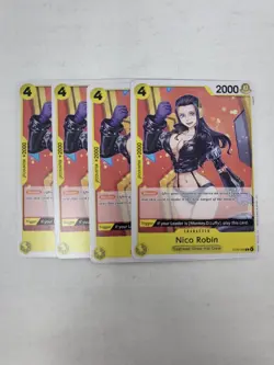 Nico Robin x 4 Playset (ST29-009) [Regular] (NM) - One Piece - ST29: Egghead - Image 1
