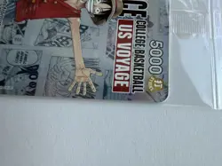 One Piece Monkey D. Luffy US Voyage College Basketball Promo Card (Mint - New) - Image 5