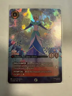 Disney Lorcana - Elsa - Ice Artisan - Winterspell - Enchanted -233/204 - Image 1