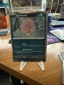 Spiritomb - (Cosmos Holo) 129/198 Miscellaneous Cards & Products Holo - Image 1