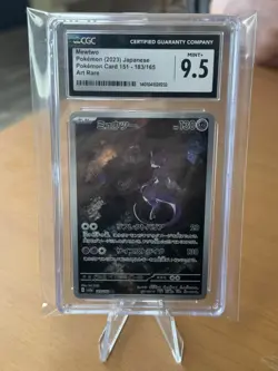 CGC 9.5 Mewtwo 183/165 | Pokemon (2023) Japanese | Pokemon Card 151 | MINT + - Image 1