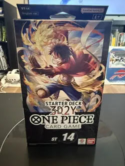 Bandai One Piece Trading Cards - Starter Deck ST-14 - 3D2Y (50-Card Deck) Sealed - Image 1