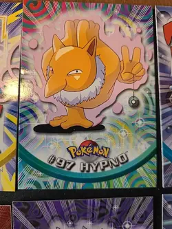 Topps Pokemon Cards Lot Rhydon, Gengar, Hypno, Ponyta, Seadra Krabby Magnemite - Image 5