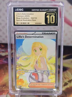 Lillie's Determination - 184/132 - Pokemon Card - CGC 10 Pristine - Image 1