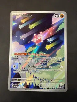 Pokemon TCG Minior Card Holo Illustration Rare, Paradox Rift 201/182 - Image 1