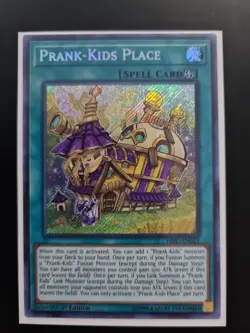 Prank-Kids Place Yu-Gi-Oh! HISU-EN023 1st Secret Rare - Image 1