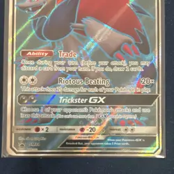 Pokemon Zoroark GX Full Art Promo Holo Card SM84 210 HP English - Image 4