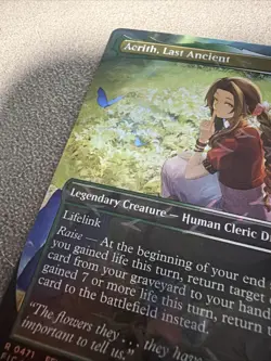 Aerith, Last Ancient (Chocobo Track Foil) Commander: Final Fantasy MTG - Image 2