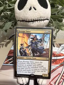 MTG Hostage Taker. The Lost Caverns of Ixalan Commander NM Rare Regular - Image 1