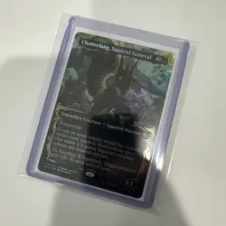 Chatterfang, Squirrel General 0095 Raised Foil NM Pack Fresh BLB Borderless - Image 2