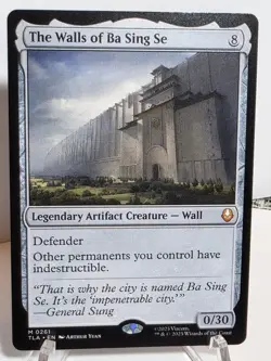 Walls of Ba Sing Se Magic The Gathering MTG Near Mint Never Played - Image 1