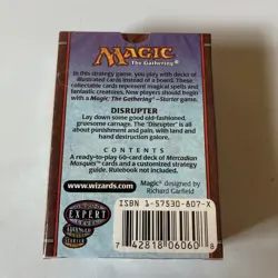 Magic The Gathering, Mercadian Masques Disrupter Deck NEW SEALED! - Image 2